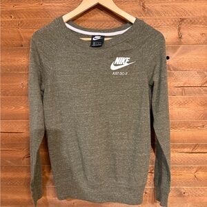 Nike Women's Olive Green long sleeve